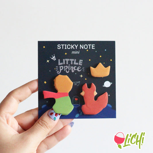 Little Prince Set of Kawaii Sticky Notes, bookmarks